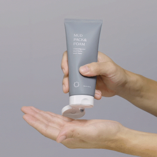 Black Mud Pack and Foam | Cleanse & Gentle Exfoliate