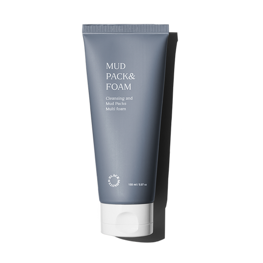 Black Mud Pack and Foam | Cleanse & Gentle Exfoliate