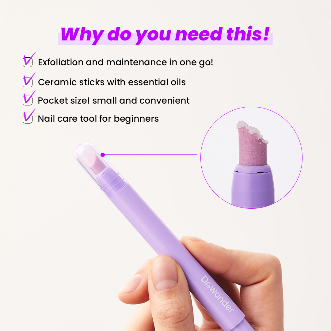 Ceramic Pocket Cuticle Remover | Exfoliate cuticle
