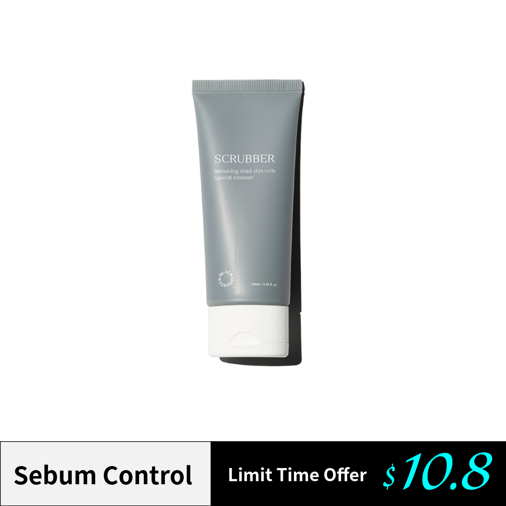 Black Scrubber | Exfoliate & Sebum Control